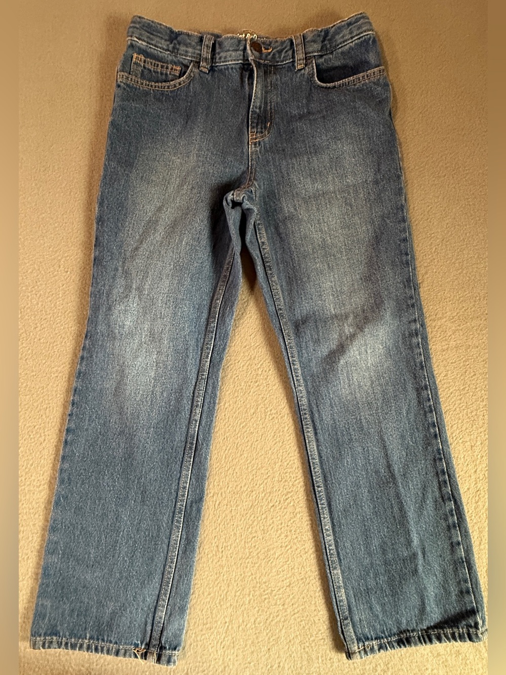 Cat & Jack Boys Relaxed Jeans in Medium Blue Wash